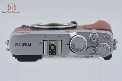 【中古】FUJIFILM 富士フイルム X-E3 ブラウン ミラーレス一眼カメラ
