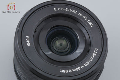 【中古】SONY ソニー E PZ 16-50mm f/3.5-5.6 OSS SELP1650 ブラック