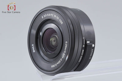 【中古】SONY ソニー E PZ 16-50mm f/3.5-5.6 OSS SELP1650 ブラック