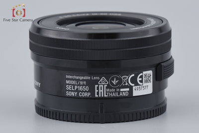 【中古】SONY ソニー E PZ 16-50mm f/3.5-5.6 OSS SELP1650 ブラック