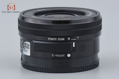 【中古】SONY ソニー E PZ 16-50mm f/3.5-5.6 OSS SELP1650 ブラック