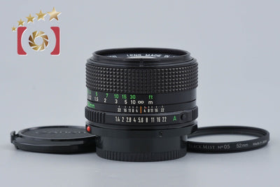 【中古】Canon キヤノン New FD 50mm f/1.4