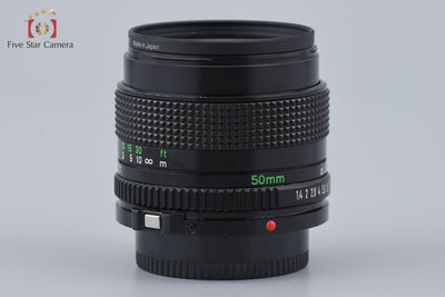 【中古】Canon キヤノン New FD 50mm f/1.4