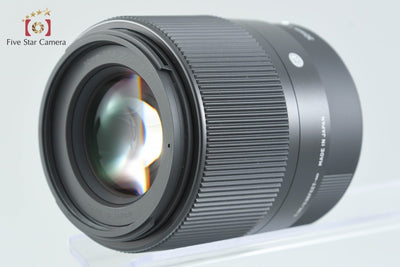 Used SIGMA 30mm f/1.4 DC DN Contemporary for Fujifilm X-mount with original box