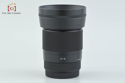 Used SIGMA 30mm f/1.4 DC DN Contemporary for Fujifilm X-mount with original box