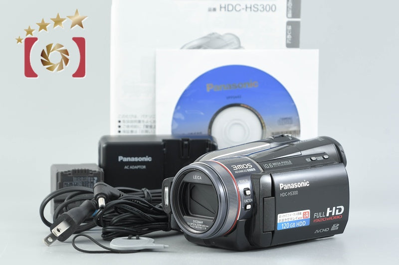 [Used] Panasonic パナソニック HDC-HS300 Black Camcorder