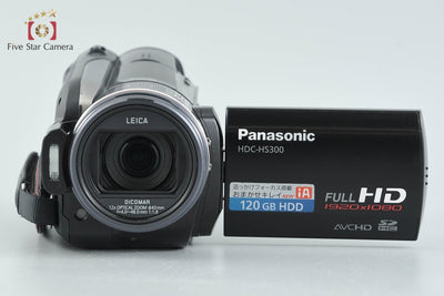 [Used] Panasonic パナソニック HDC-HS300 Black Camcorder