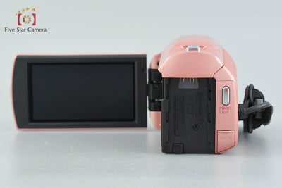 【中古】SONY ソニー ハンディカム HDR-CX670 ピンク デジタルビデオカメラ 多言語対応