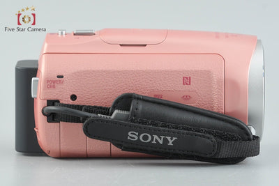 【中古】SONY ソニー ハンディカム HDR-CX670 ピンク デジタルビデオカメラ 多言語対応
