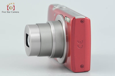 【中古】Canon キヤノン IXY 200 レッド コンパクトデジタルカメラ