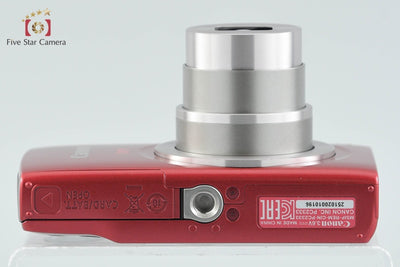 【中古】Canon キヤノン IXY 200 レッド コンパクトデジタルカメラ