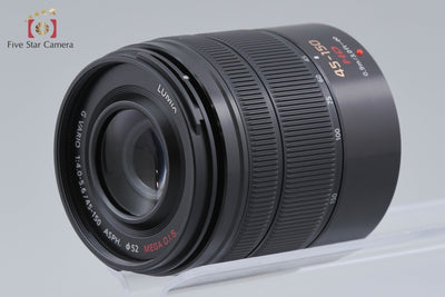 [Used] Panasonic LUMIX G VARIO 45-150mm f/4-5.6 ASPH. MEGA O.I.S. H-FS45150 Black