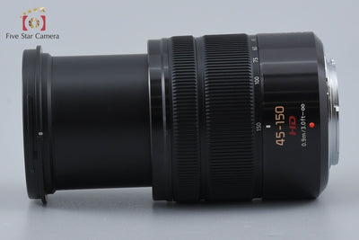 [Used] Panasonic LUMIX G VARIO 45-150mm f/4-5.6 ASPH. MEGA O.I.S. H-FS45150 Black