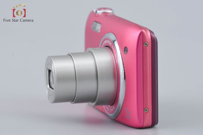 Used Nikon COOLPIX S3500 Strawberry Pink Compact Digital Camera