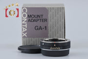 [Used] CONTAX GA-1 Mount Adapter C/Y Contax lens → G1, G2 body with original box