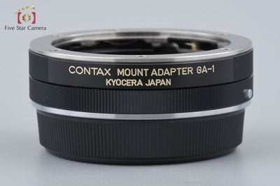 [Used] CONTAX GA-1 Mount Adapter C/Y Contax lens → G1, G2 body with original box