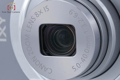 [Used] Canon IXY 130 Gray Compact Digital Camera