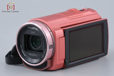 【中古】SONY ソニー HANDYCAM HDR-CX535 ピンク デジタルビデオカメラ
