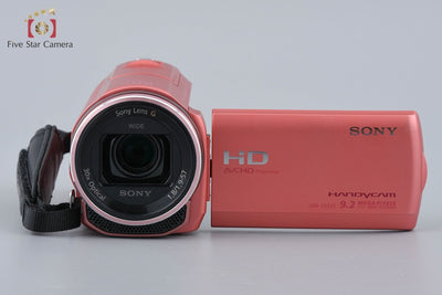 【中古】SONY ソニー HANDYCAM HDR-CX535 ピンク デジタルビデオカメラ