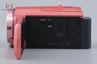 【中古】SONY ソニー HANDYCAM HDR-CX535 ピンク デジタルビデオカメラ