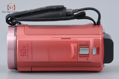 【中古】SONY ソニー HANDYCAM HDR-CX535 ピンク デジタルビデオカメラ