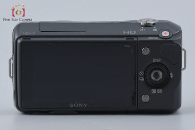 [Used] SONY α NEX-3 Pancake Lens Kit Black