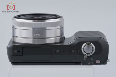 [Used] SONY α NEX-3 Pancake Lens Kit Black