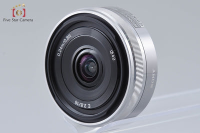 [Used] SONY α NEX-3 Pancake Lens Kit Black