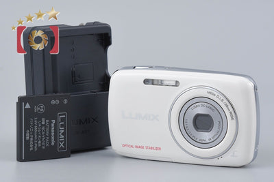[Used] Panasonic LUMIX DMC-S1 White Compact Digital Camera