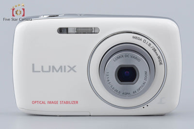 [Used] Panasonic LUMIX DMC-S1 White Compact Digital Camera