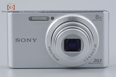 [Used] SONY Cyber-Shot DSC-W830 Silver Compact Digital Camera
