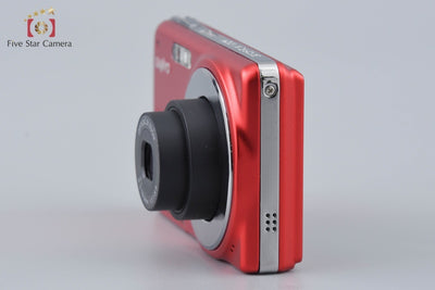 【中古】SANYO 三洋電機 DSC-X1260 レッド コンパクトデジタルカメラ