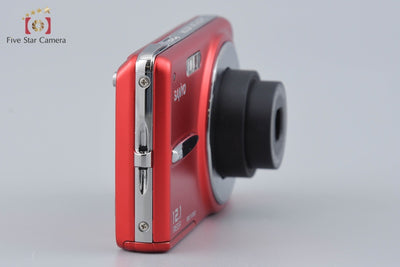 【中古】SANYO 三洋電機 DSC-X1260 レッド コンパクトデジタルカメラ