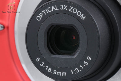 【中古】SANYO 三洋電機 DSC-X1260 レッド コンパクトデジタルカメラ