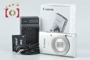 [Used] Canon IXY 180 Silver Compact Digital Camera with Original Box