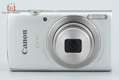 [Used] Canon IXY 180 Silver Compact Digital Camera with Original Box