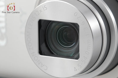 [Used] Canon IXY 650 Silver Compact Digital Camera