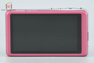 [Used] Panasonic LUMIX DMC-FX77 Glamorous Pink Compact Digital Camera