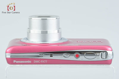 [Used] Panasonic LUMIX DMC-FX77 Glamorous Pink Compact Digital Camera