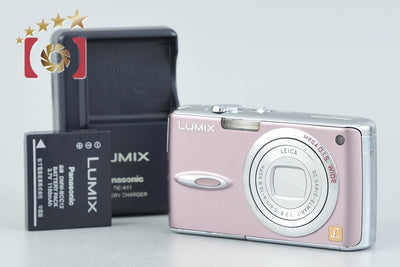[Used] Panasonic LUMIX DMC-FX01 Misty Pink Compact Digital Camera