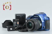 [Used] PENTAX K-30 Crystal Blue + SMC DA 18-55mm f/3.5-5.6 AL