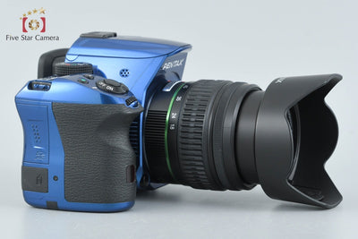[Used] PENTAX K-30 Crystal Blue + SMC DA 18-55mm f/3.5-5.6 AL