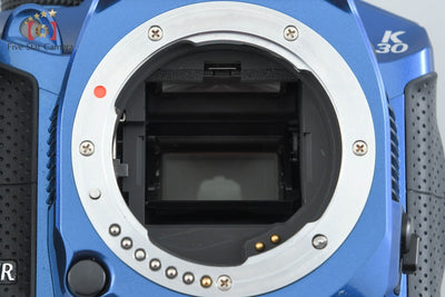[Used] PENTAX K-30 Crystal Blue + SMC DA 18-55mm f/3.5-5.6 AL