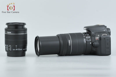 【中古】Canon キヤノン EOS Kiss X7 ダブルズームキット ブラック