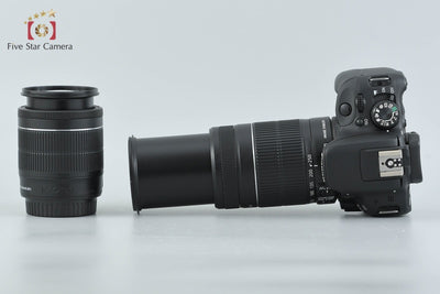 【中古】Canon キヤノン EOS Kiss X7 ダブルズームキット ブラック
