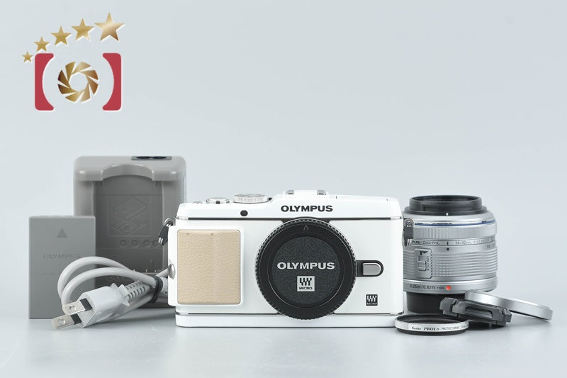 【中古】OLYMPUS オリンパス PEN E-PL8 EZ ダブルズームキット ホワイト シャッター回数僅少 オリンパス（OLYMPUS） 【中古】OLYMPUS PEN E-PL8 EZ ダブルズーム