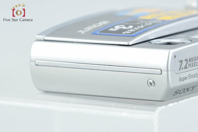 【中古】SONY ソニー Cyber-shot DSC-T50 シルバー コンパクトデジタルカメラ