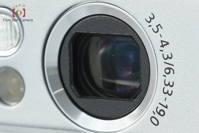 【中古】SONY ソニー Cyber-shot DSC-T50 シルバー コンパクトデジタルカメラ