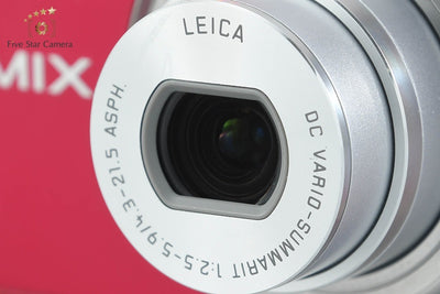 [Used] Panasonic Panasonic LUMIX DMC-FX90 Red Compact Digital Camera
