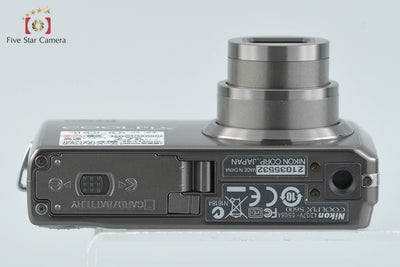 【中古】Nikon ニコン COOLPIX S600 アーバンブラック コンパクトデジタルカメラ